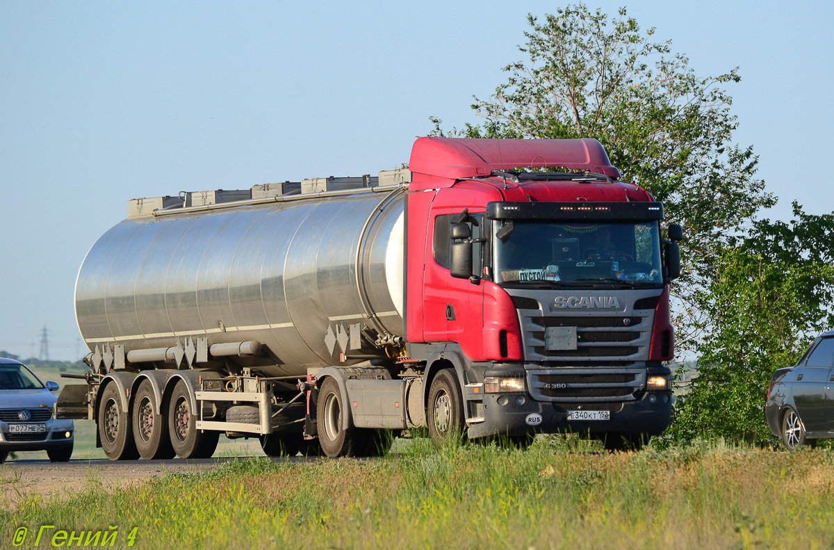 Нижегородская область, № Е 340 КТ 152 — Scania ('2009) G380