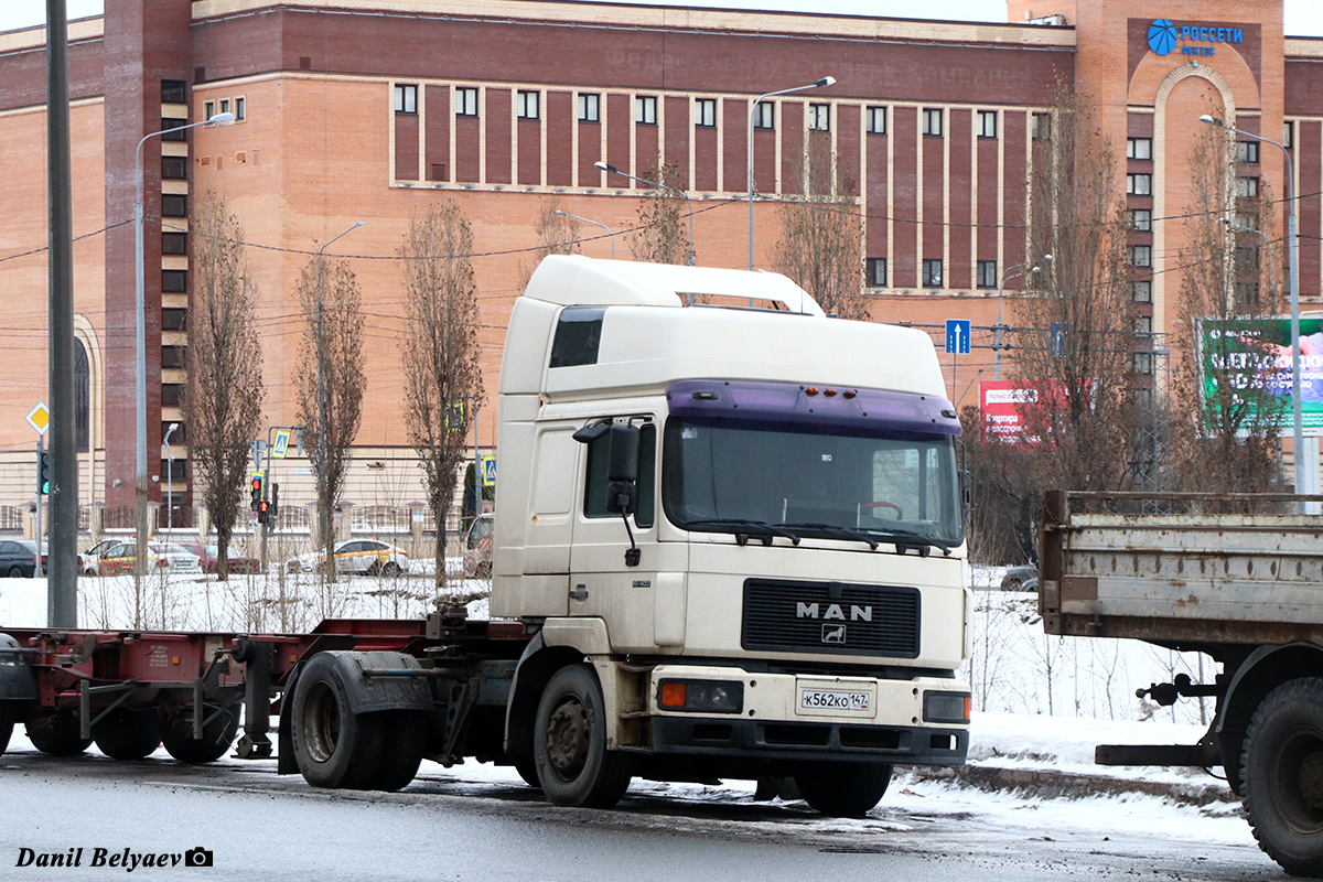 Ленинградская область, № К 562 КО 147 — MAN F2000 19.403