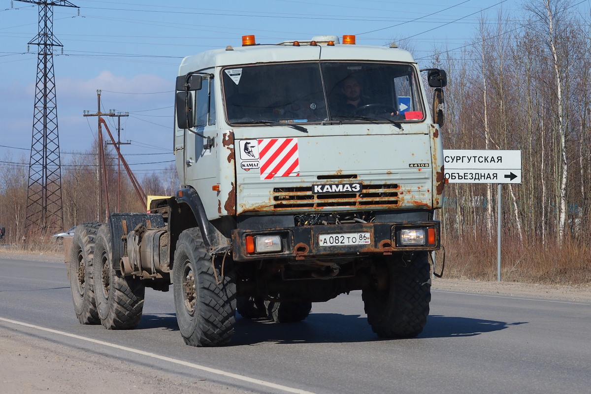 Ханты-Мансийский автоном.округ, № А 082 ТО 86 — КамАЗ-44108-10 [44108K]