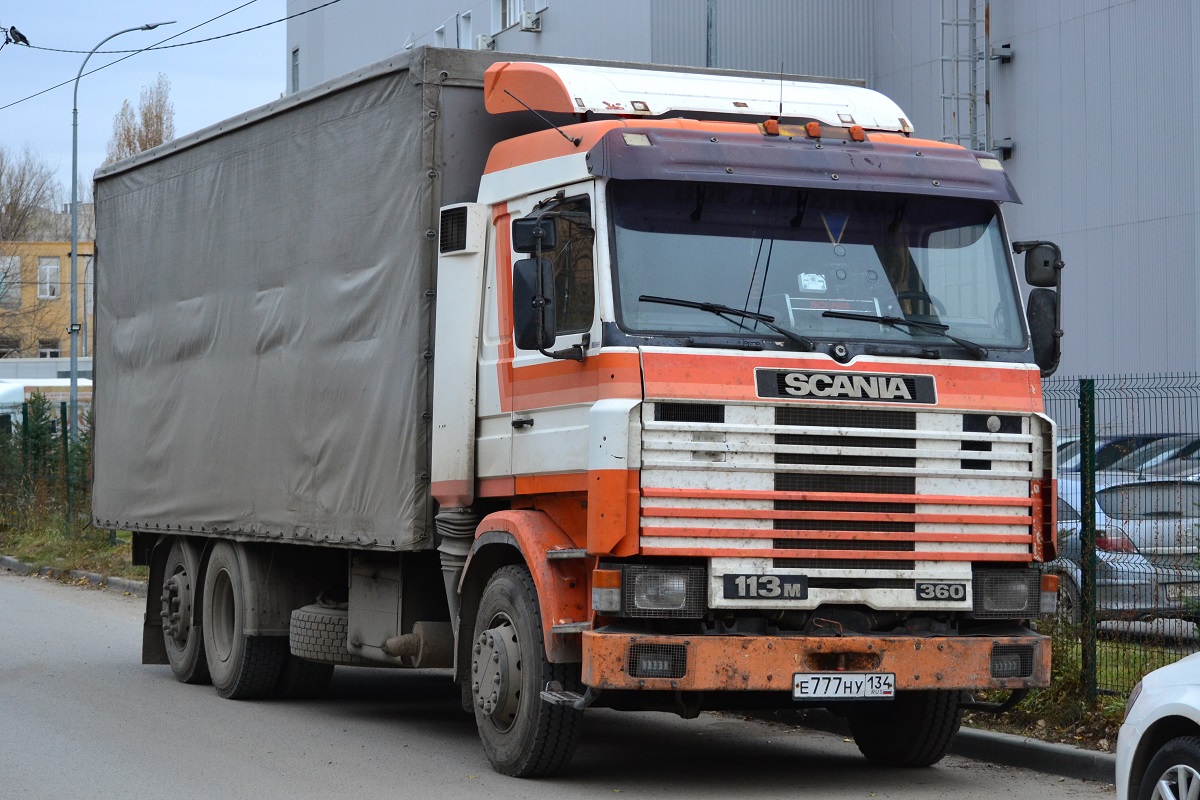 Волгоградская область, № Е 777 НУ 134 — Scania (II) R113M