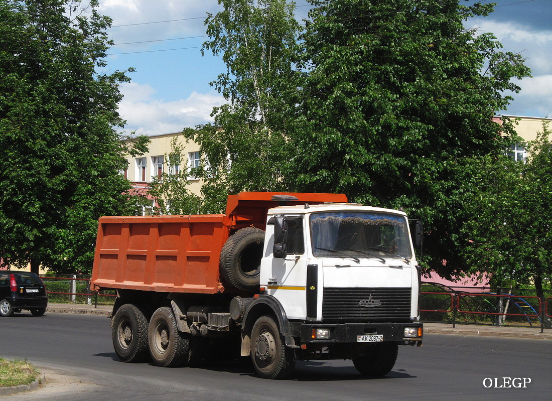 Витебская область, № АК 2087-2 — МАЗ-5516 (общая модель)