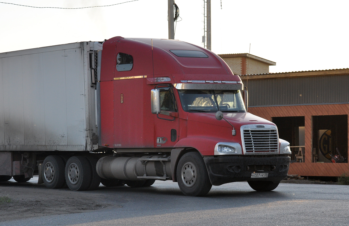 Омская область, № Н 007 УК 55 — Freightliner Century Class