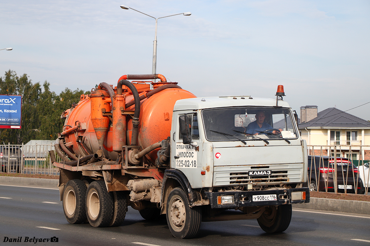 Татарстан, № У 908 СС 116 — КамАЗ-53202