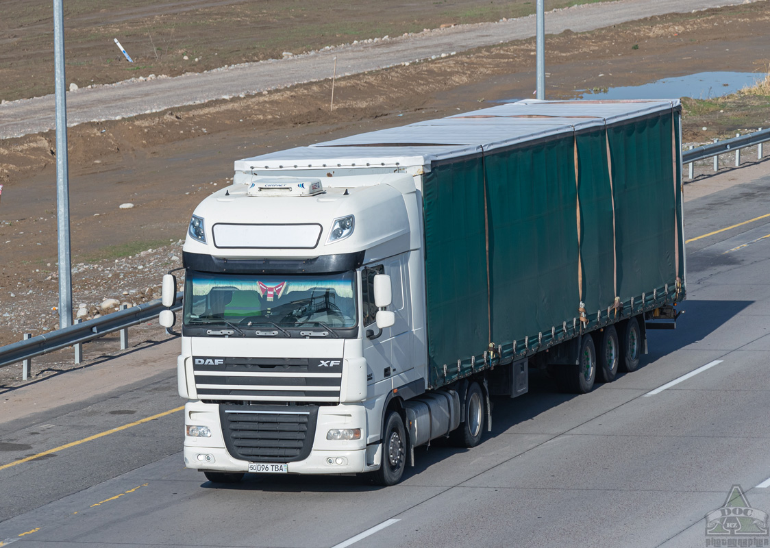 Узбекистан, № 50 096 TBA — DAF XF105 FT