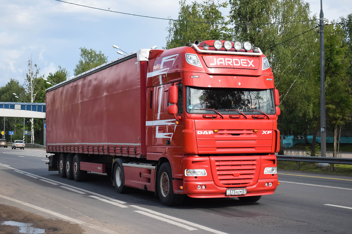 Западно-Казахстанская область, № 373 ACM 07 — DAF XF105 FT