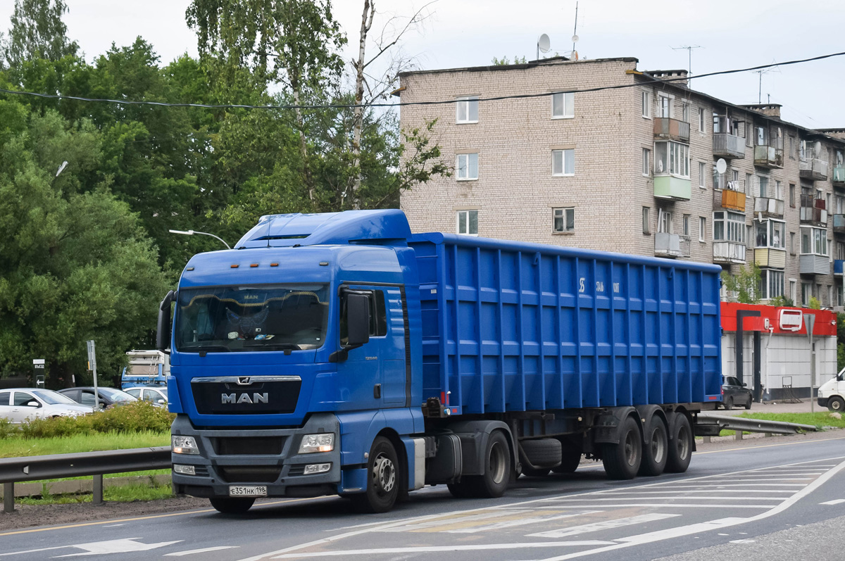 Санкт-Петербург, № Е 351 НК 198 — MAN TGX ('2007) 18.440