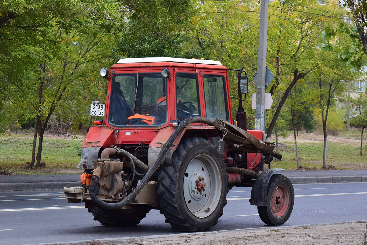 Волгоградская область, № 3138 СС 34 — МТЗ-80