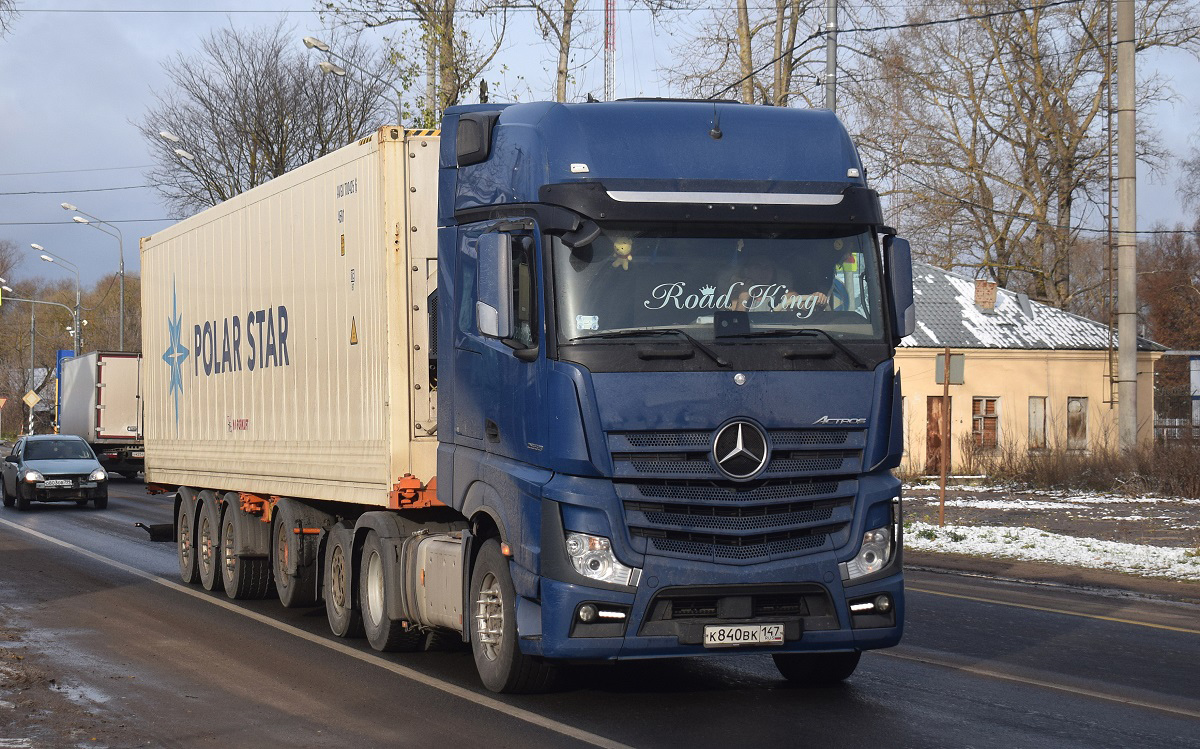 Ленинградская область, № К 840 ВК 147 — Mercedes-Benz Actros ('2011)