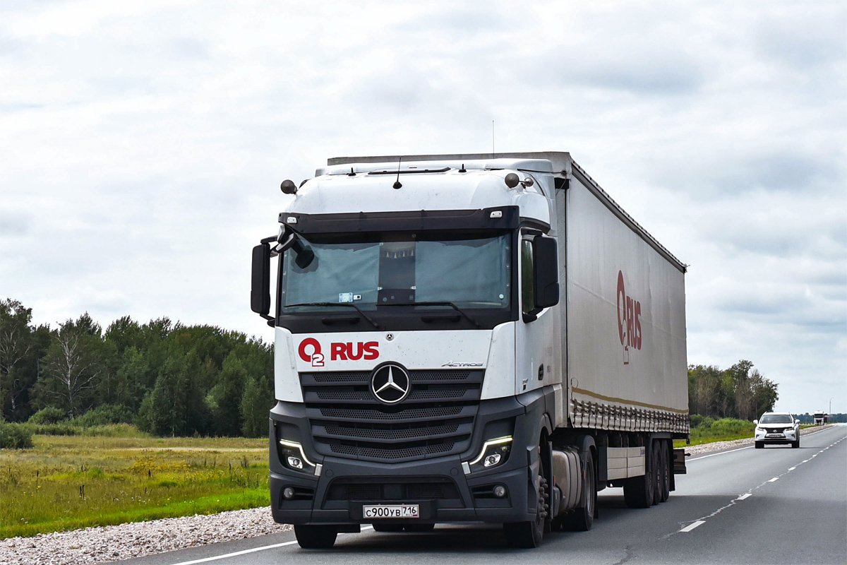 Татарстан, № С 900 УВ 716 — Mercedes-Benz Actros ('2022) [LRD]