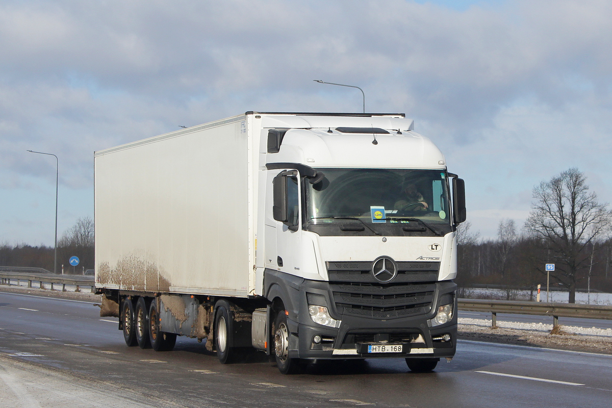 Литва, № HTB 168 — Mercedes-Benz Actros ('2011) 1845