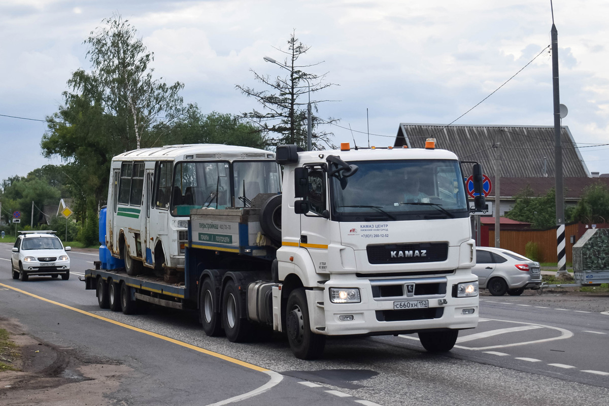 Нижегородская область, № С 660 ХН 152 — КамАЗ-65206-T5