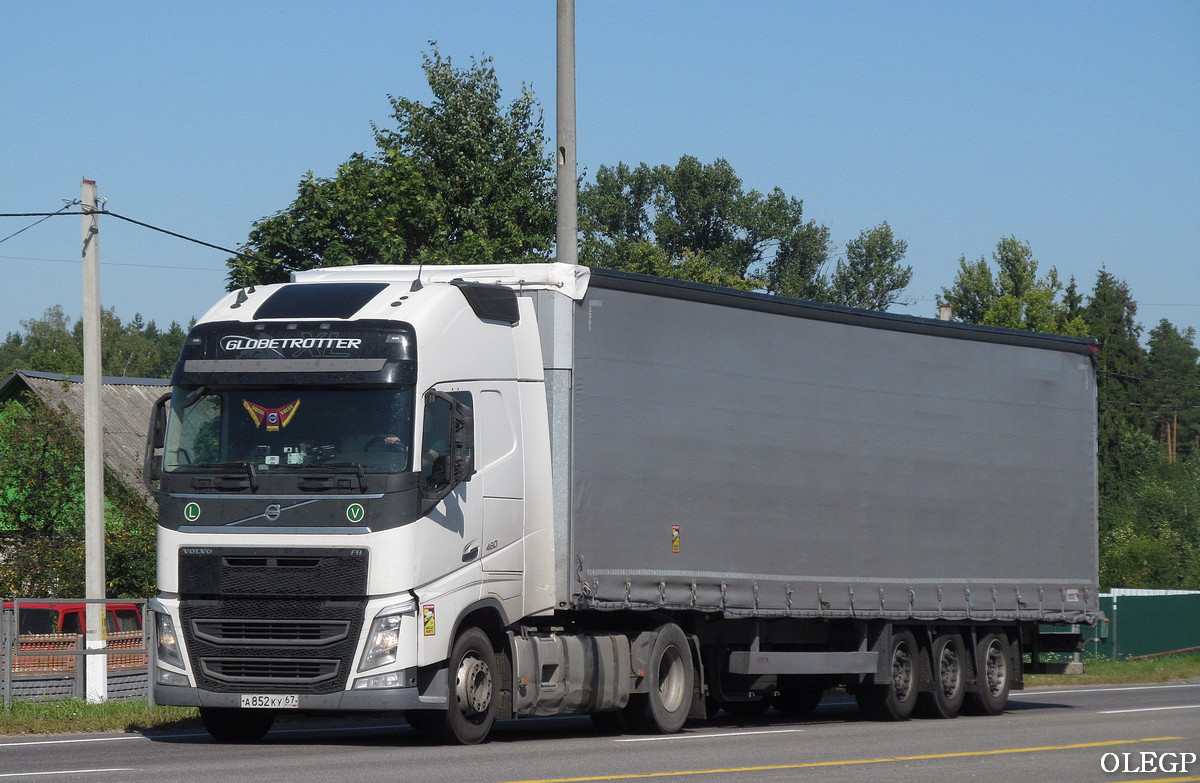 Смоленская область, № А 852 КУ 67 — Volvo ('2012) FH.460 [X9P]