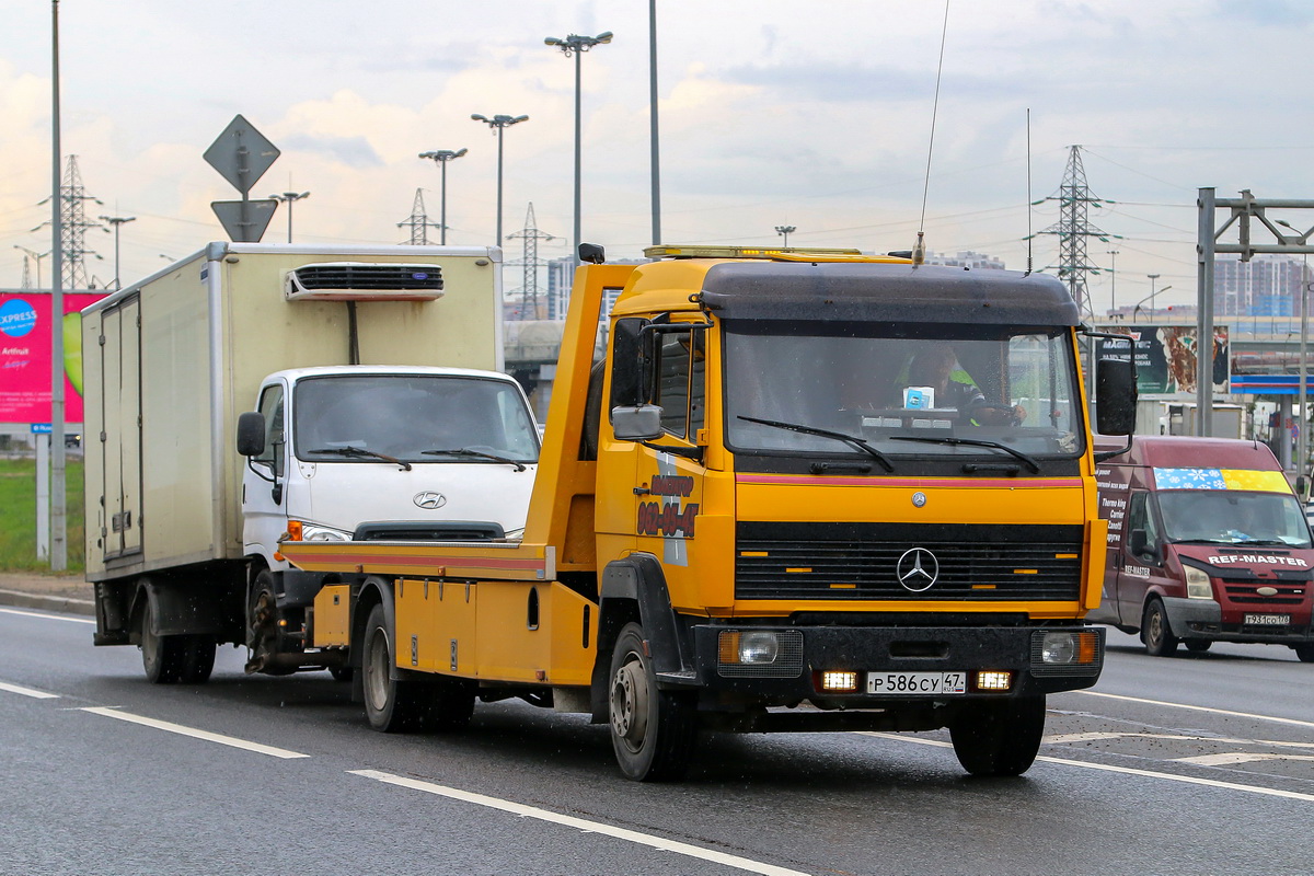 Ленинградская область, № Р 586 СУ 47 — Mercedes-Benz LK 817