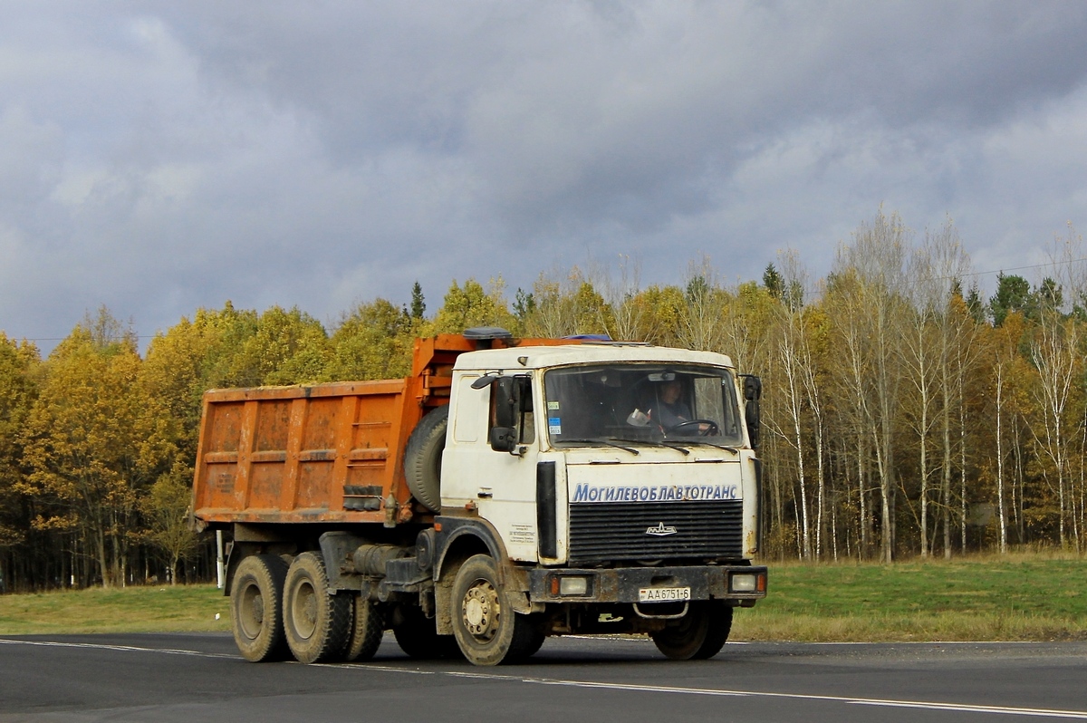 Могилёвская область, № АА 6751-6 — МАЗ-5516 (общая модель)