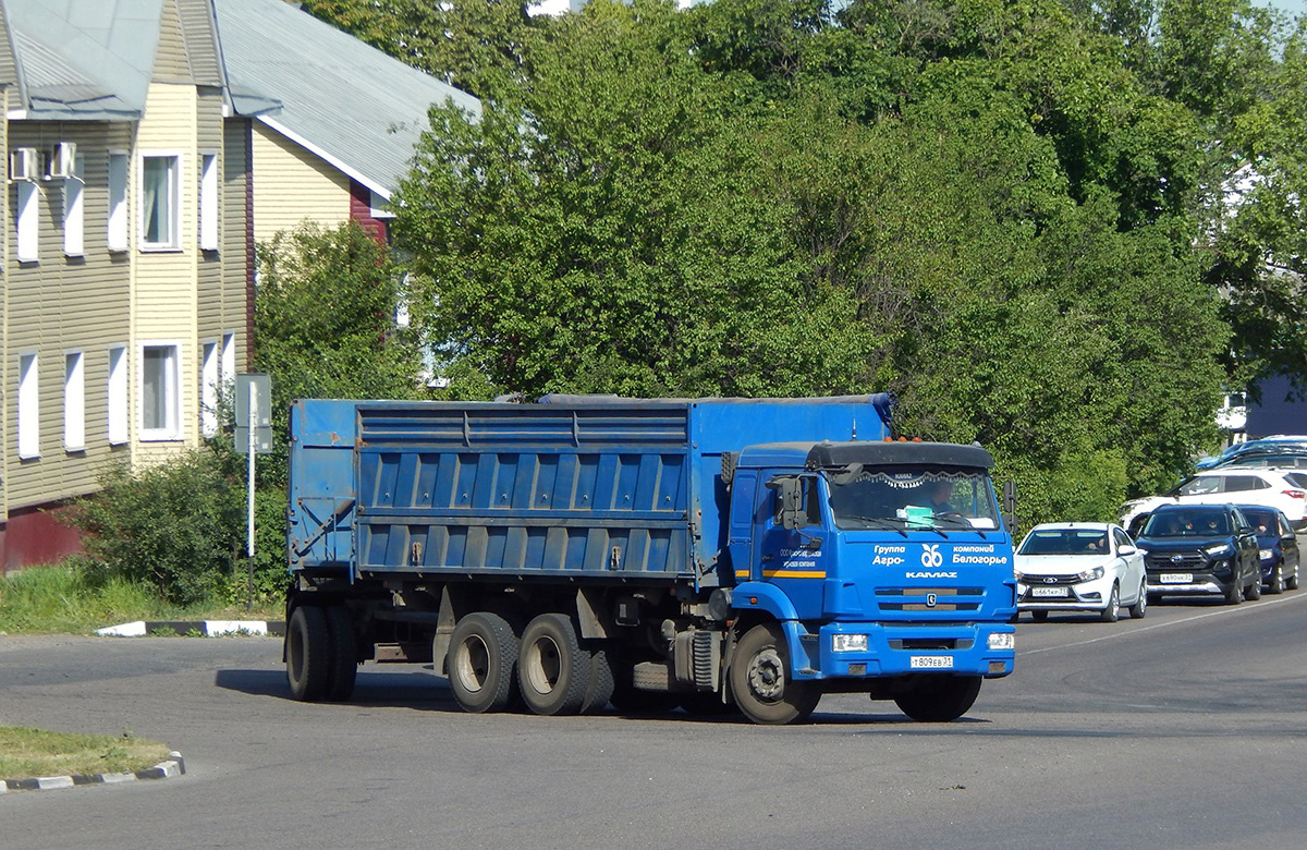 Белгородская область, № Т 809 ЕВ 31 — КамАЗ-65115 (общая модель)