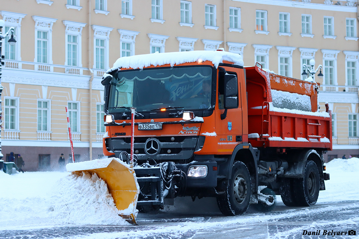 Санкт-Петербург, № 893 — Mercedes-Benz Actros ('2009) 2041