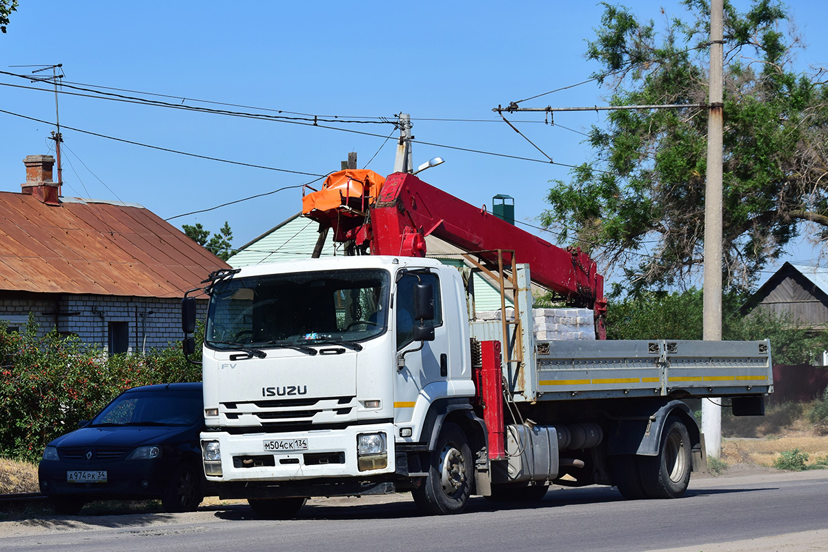 Волгоградская область, № М 504 СК 134 — Isuzu Forward 18.0 [Z7X]