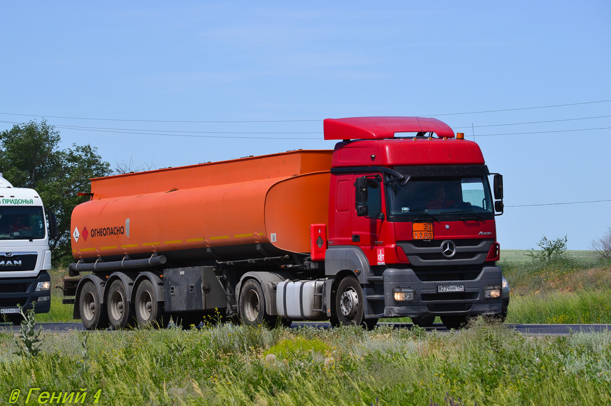 Волгоградская область, № В 239 НМ 134 — Mercedes-Benz Axor 1840 [Z9M]