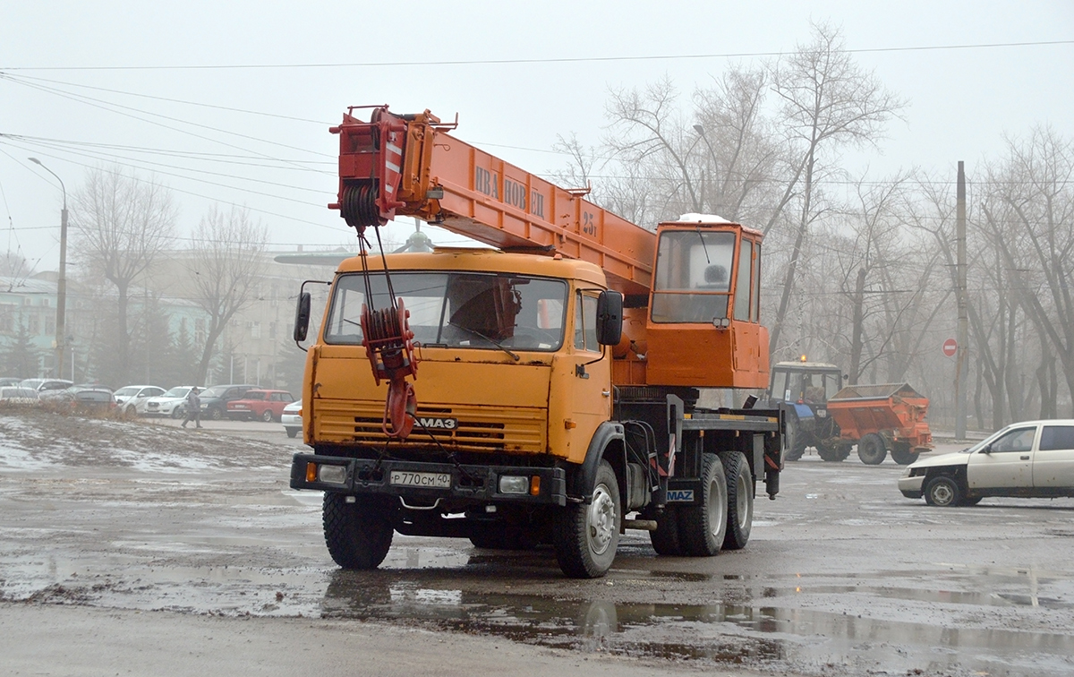 Калужская область, № Р 770 СМ 40 — КамАЗ-53215 [532150]