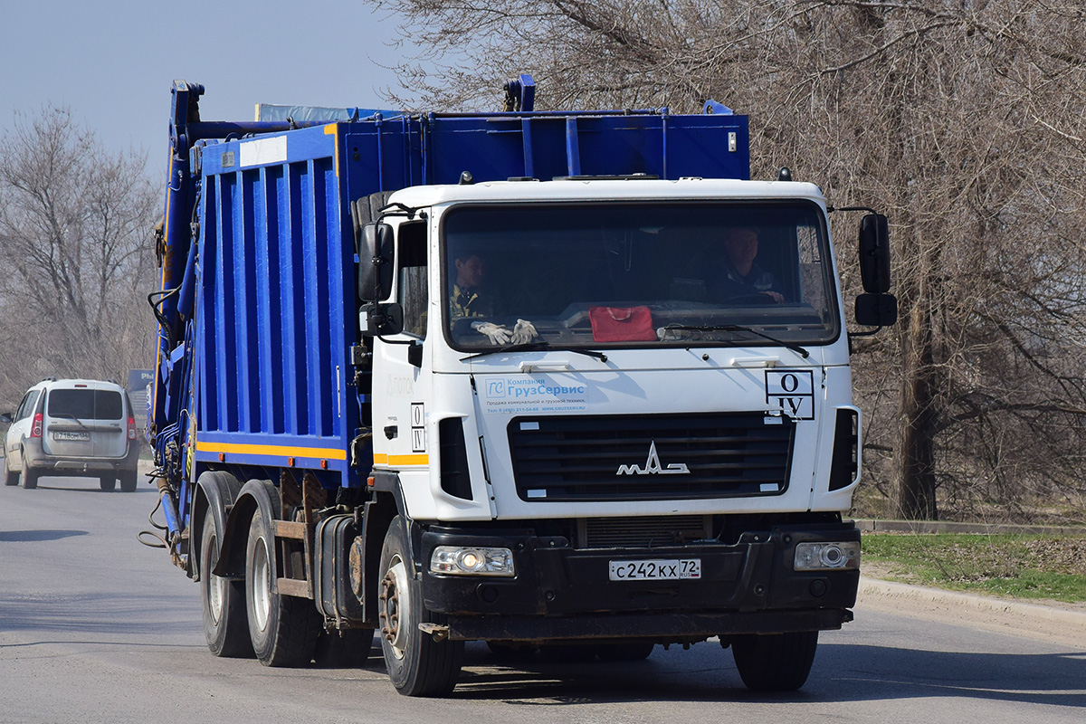 Волгоградская область, № С 242 КХ 72 — МАЗ-6312C3