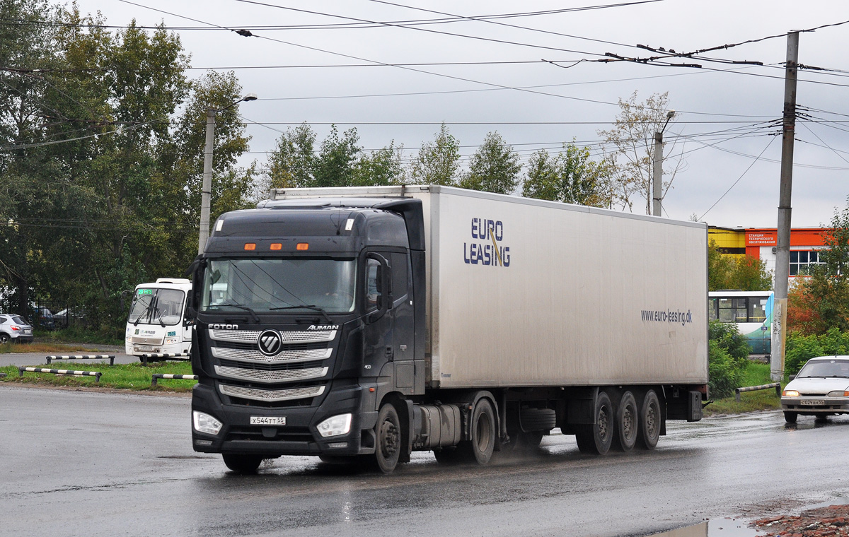 Омская область, № Х 544 УТ 55 — Foton Auman EST / EST-A (H5) BJ4189