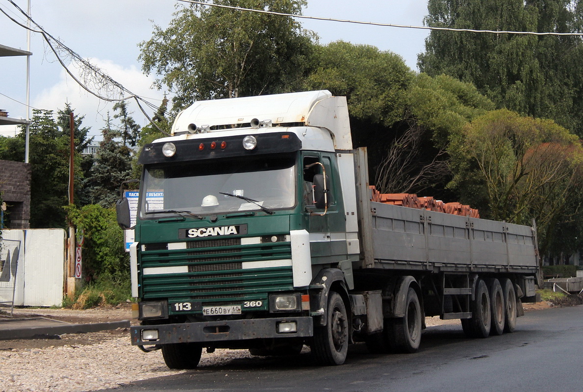 Псковская область, № Е 660 ВУ 60 — Scania (II) R113M