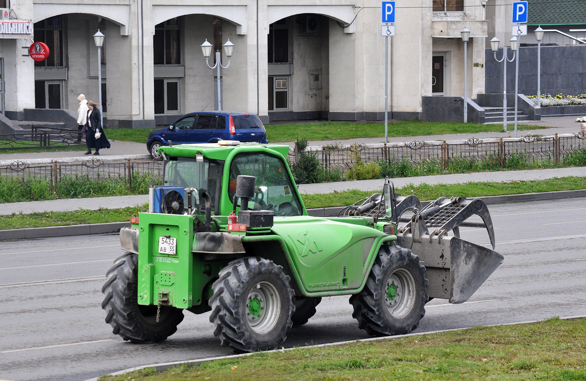 Омская область, № 5433 АВ 55 — Merlo (общая модель)