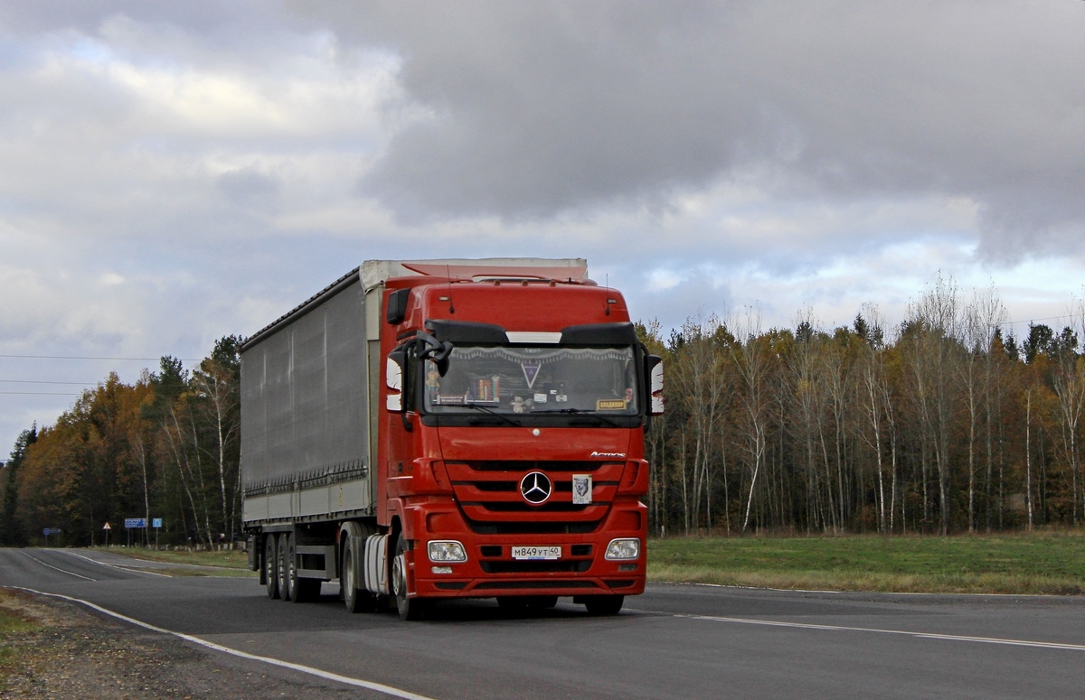 Калужская область, № М 849 УТ 40 — Mercedes-Benz Actros ('2009) 1844