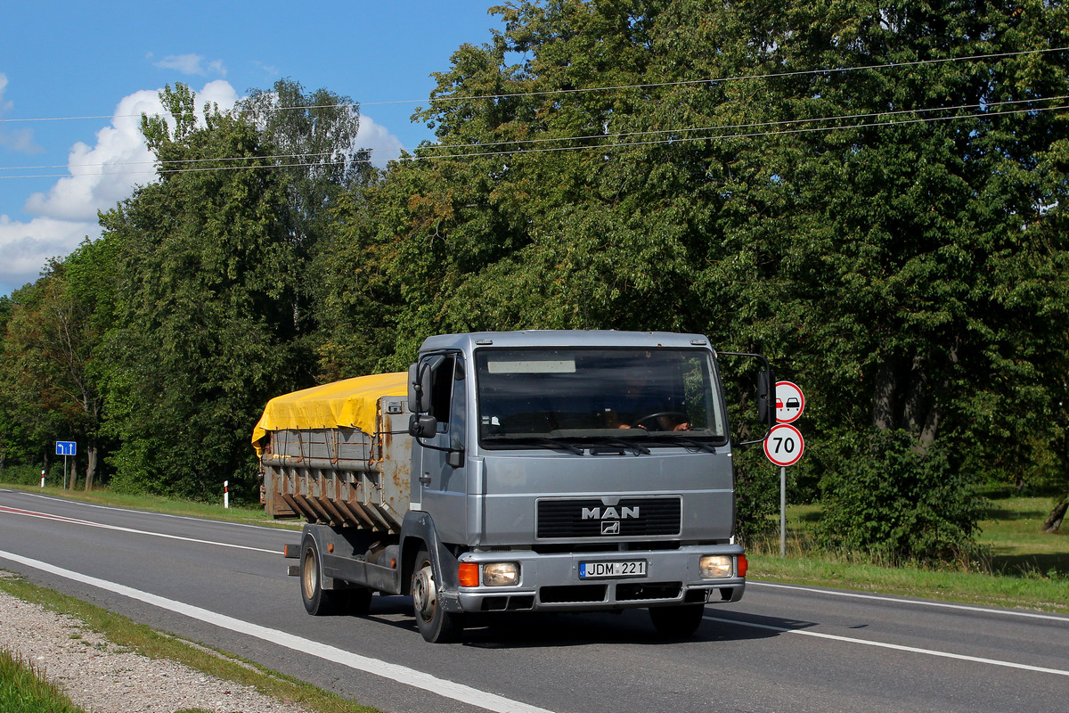 Литва, № JDM 221 — MAN L2000 (общая модель)