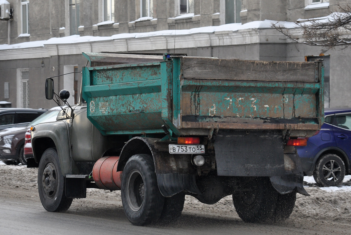 Омская область, № В 753 ТО 55 — ЗИЛ-495850