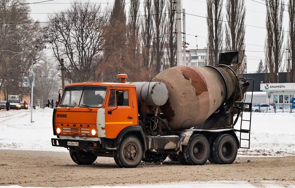 Башкортостан, № А 430 МН 102 — КамАЗ-55111 [551110]