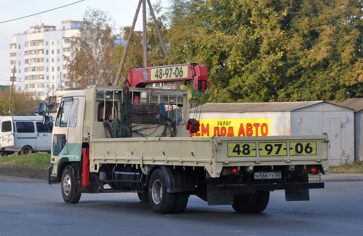 Омская область, № Н 566 ТУ 55 — Nissan Diesel Condor