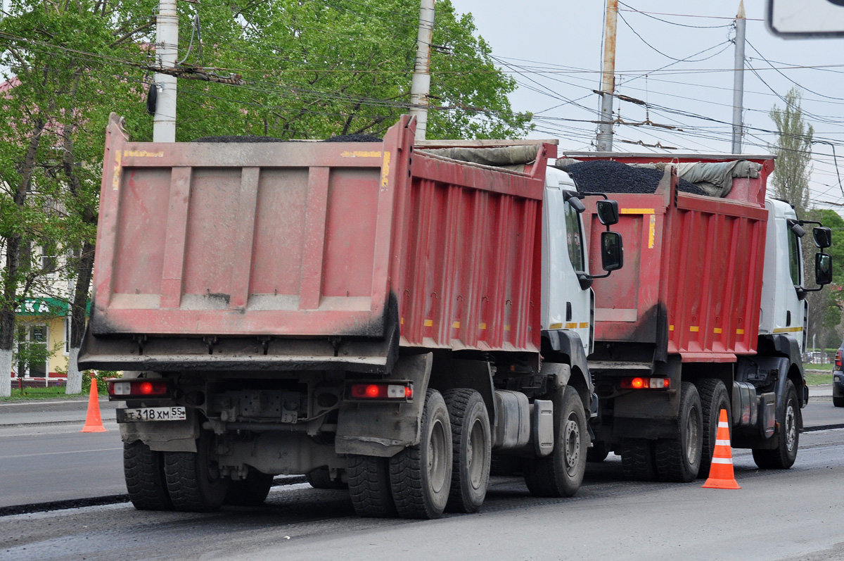 Омская область, № Т 318 ХМ 55 — Renault Kerax [X9P]