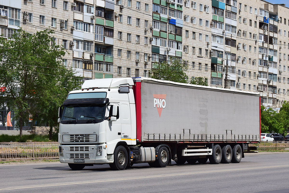 Астраханская область, № А 124 МН 30 — Volvo ('2002) FH12.440