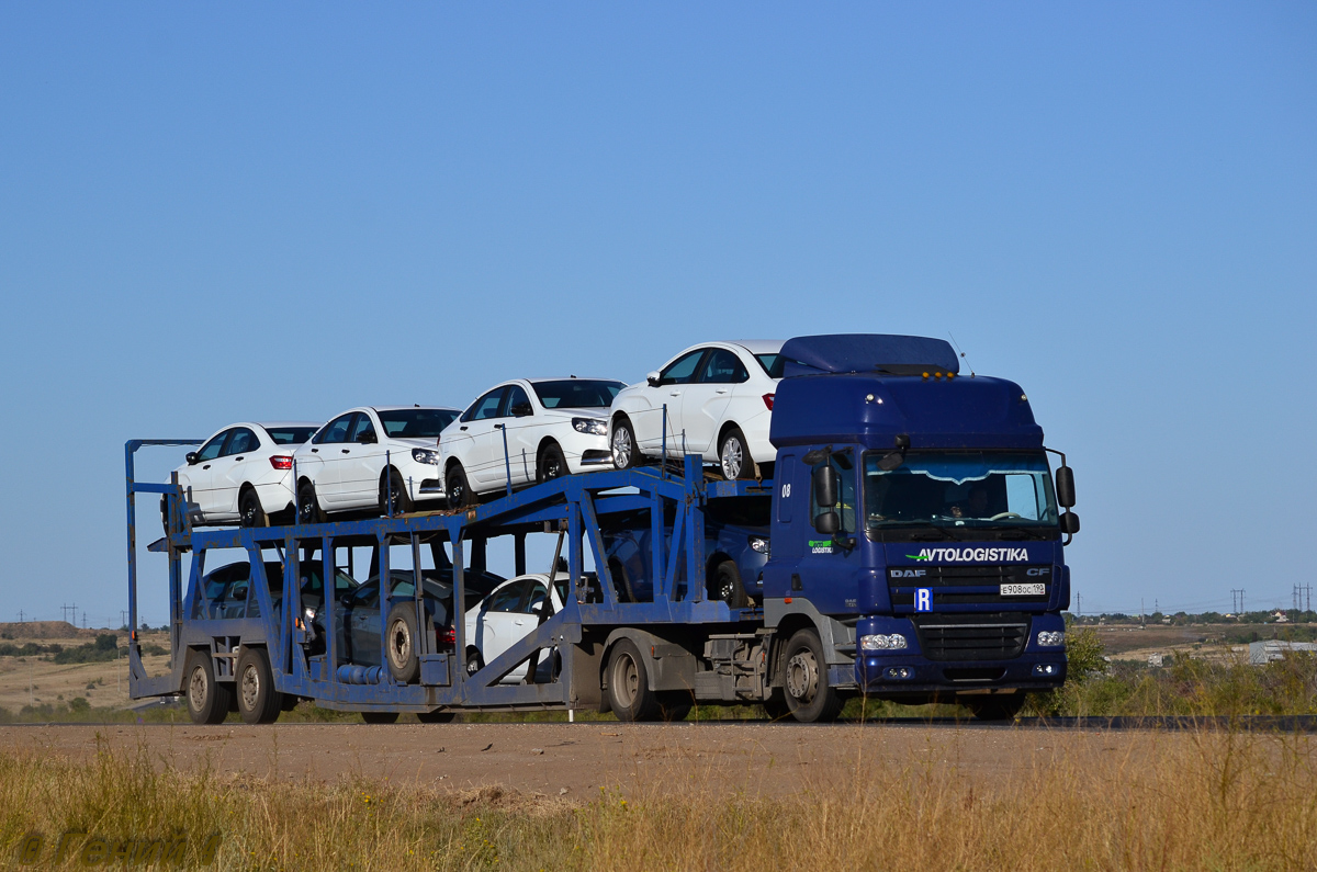 Московская область, № Е 908  ОС 190 — DAF CF85 FT