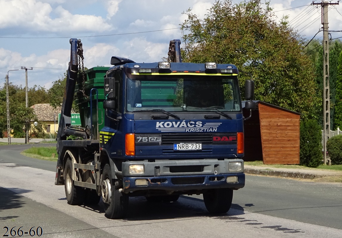 Венгрия, № NRB-733 — DAF 75 (CF) FA; Венгрия — Сбор винограда в Венгрии