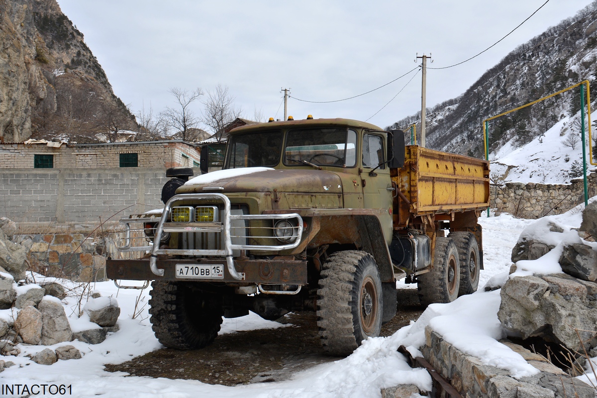 Северная Осетия, № А 710 ВВ 15 — Урал (общая модель)