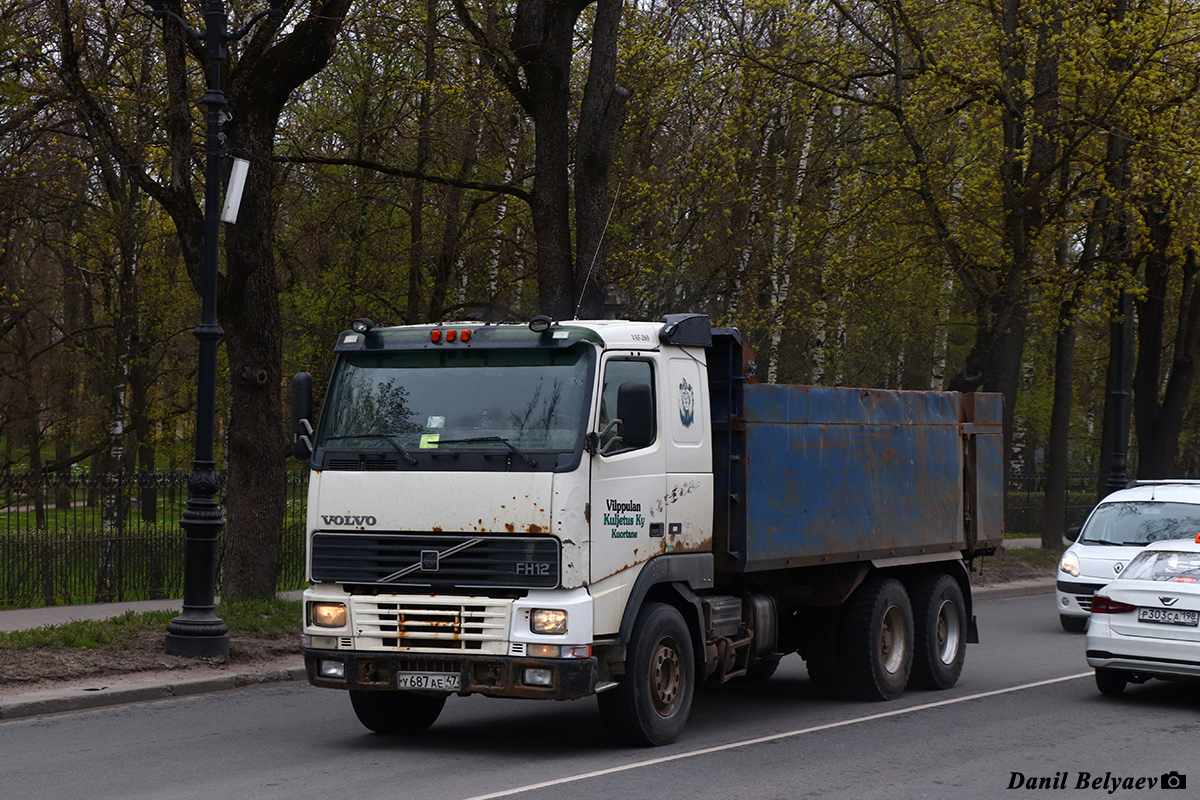 Ленинградская область, № У 687 АЕ 47 — Volvo ('1993) FH12.420