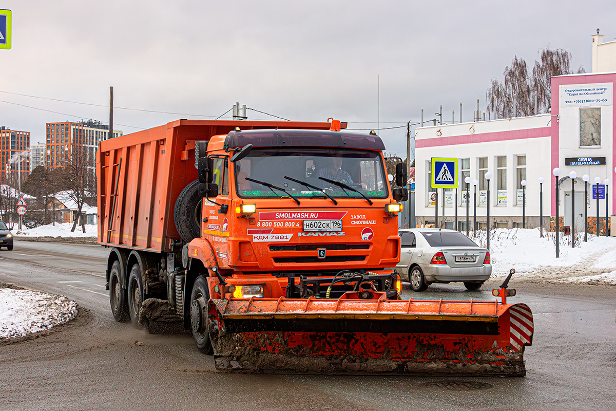 Свердловская область, № Н 602 СК 196 — КамАЗ-6520-53