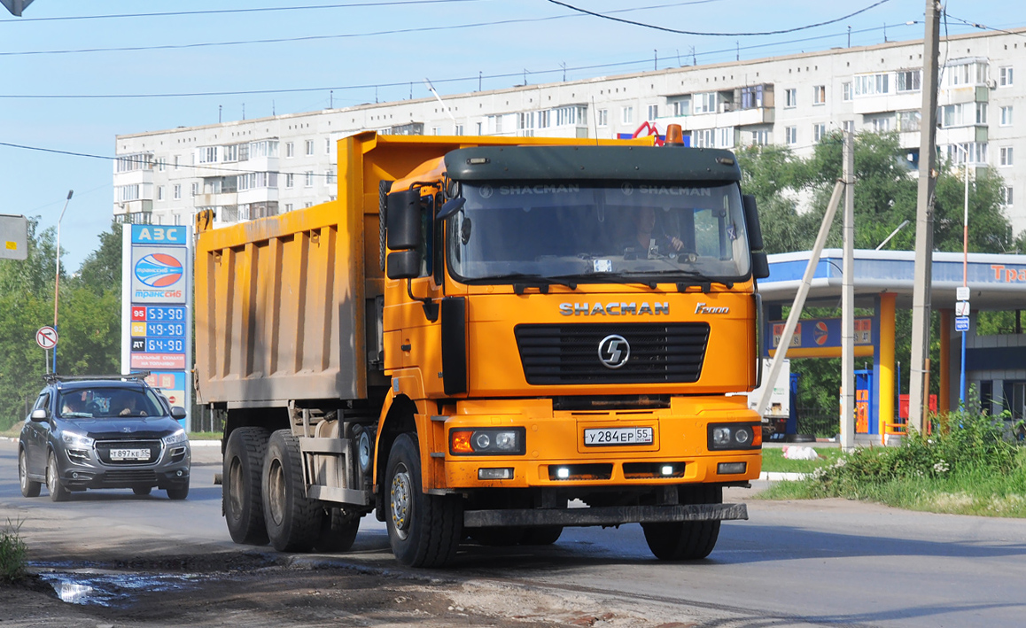 Омская область, № У 284 ЕР 55 — Shaanxi Shacman F3000 SX325x