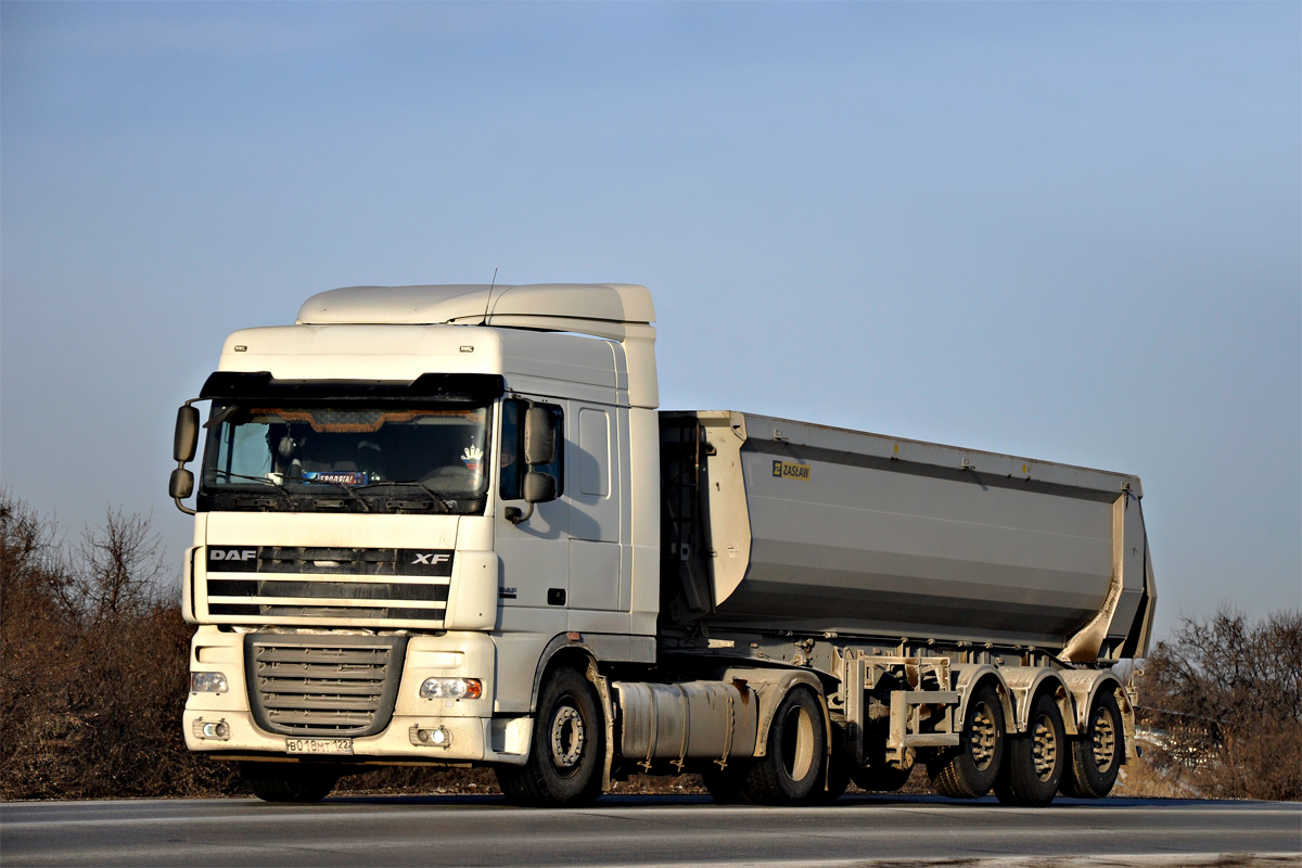 Алтайский край, № В 018 МТ 122 — DAF XF105 FT