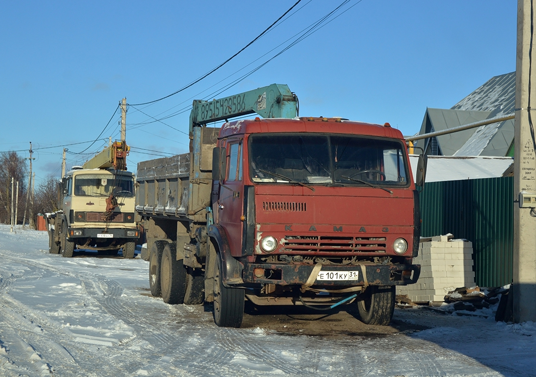 Воронежская область, № Е 101 КУ 31 — КамАЗ-5320