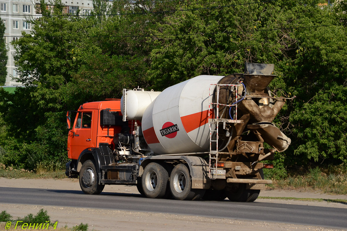 Волгоградская область, № В 162 ЕН 134 — КамАЗ-65115-62