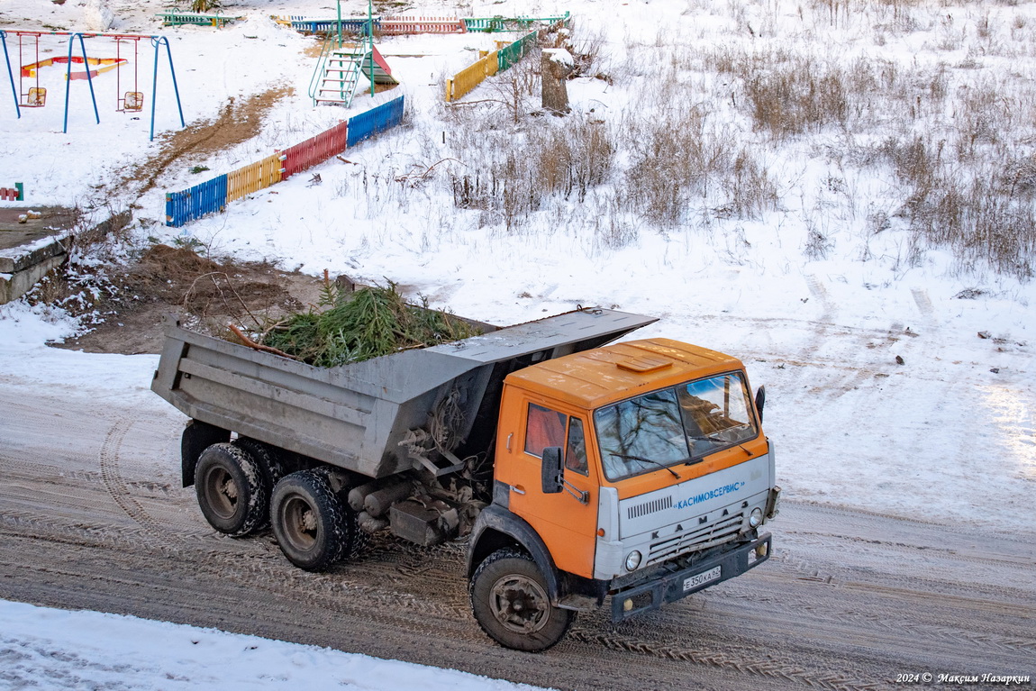 Рязанская область, № Е 350 КА 62 — КамАЗ-5511