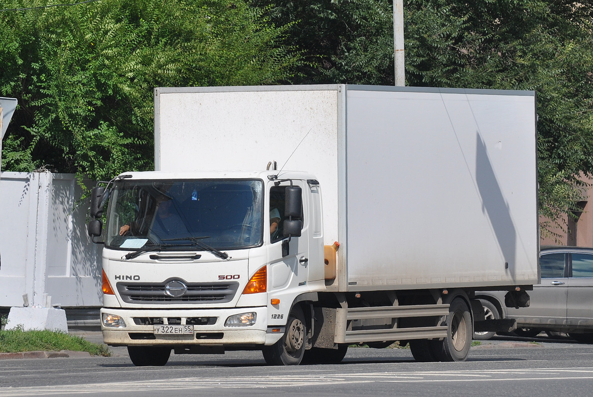 Омская область, № У 322 ЕН 55 — Hino 500