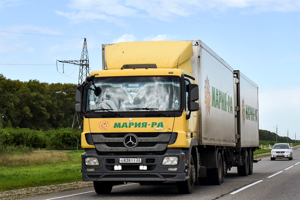 Алтайский край, № О 838 ТТ 22 — Mercedes-Benz Actros ('2009) 2541