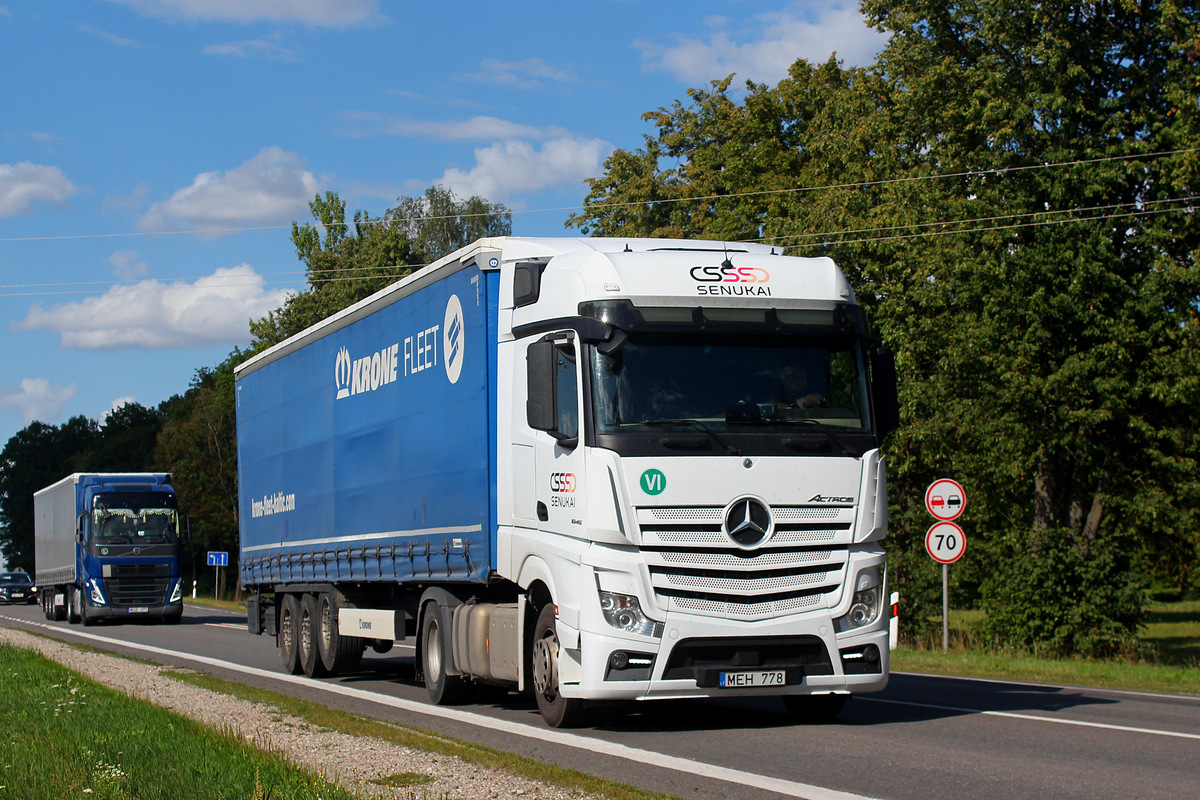 Литва, № MEH 778 — Mercedes-Benz Actros ('2011) 1845