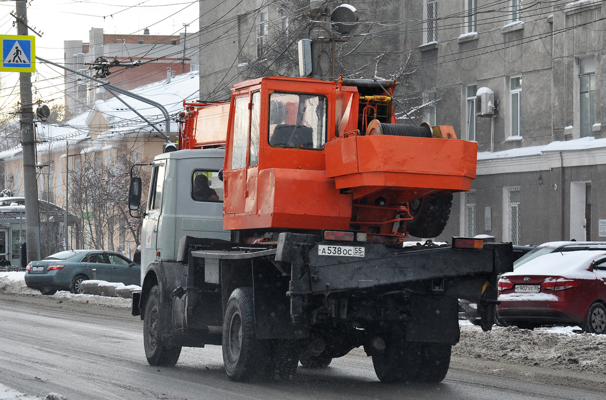 Омская область, № А 538 ОС 55 — МАЗ-5337 [533700]