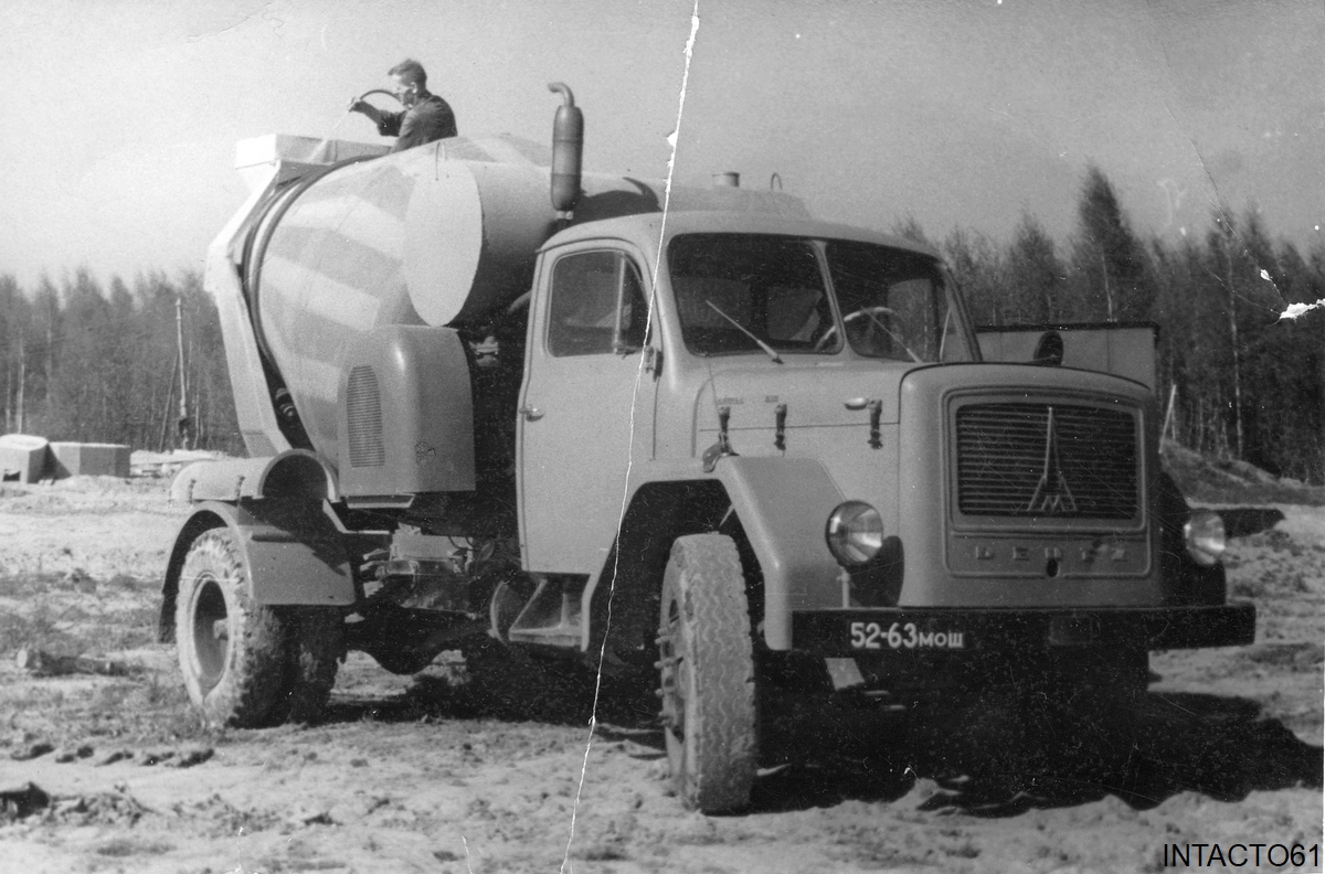 Москва, № 52-63 МОШ — Magirus-Deutz Jupiter; Москва — Исторические фотографии (Автомобили)