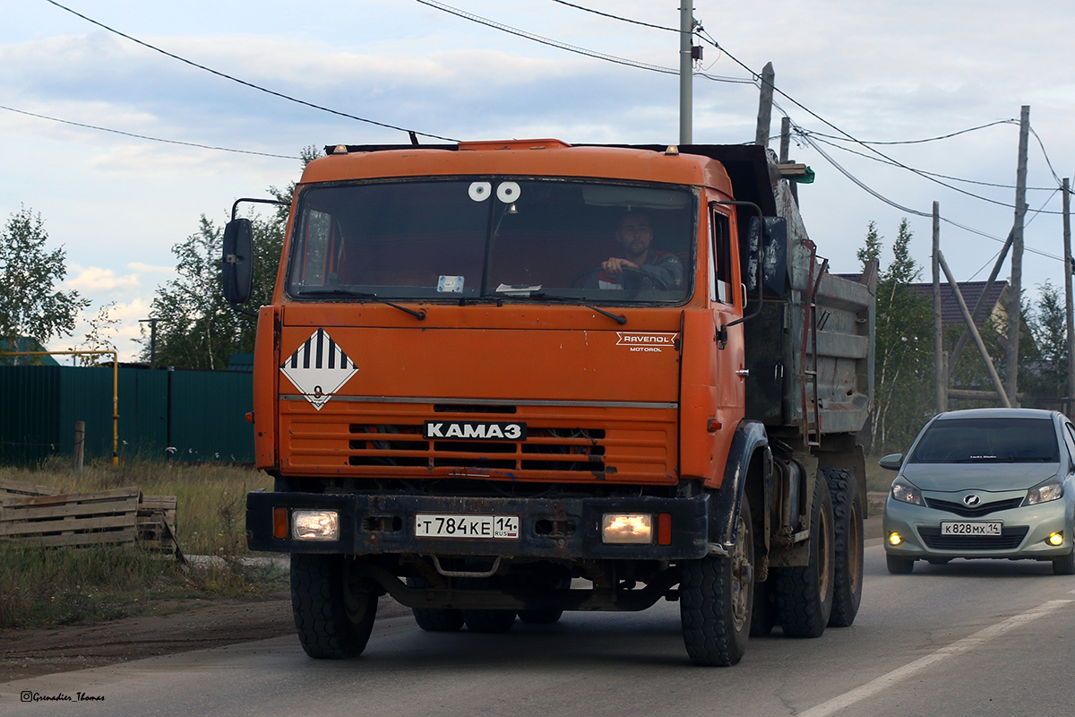 Саха (Якутия), № Т 784 КЕ 14 — КамАЗ-55111-02 [55111C]